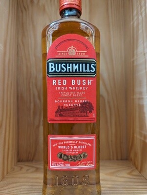 BUSHMILLS RED BUSH WHISKEY - 750ML