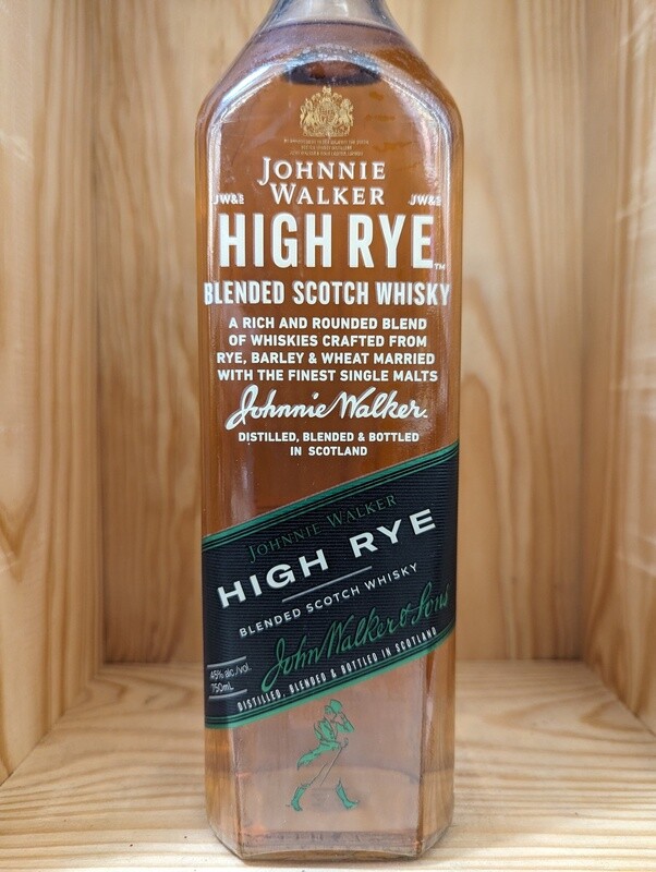 JOHNNIE WALKER HIGH RYE SCOTCH 750ML