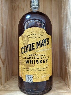 CLYDE MAY&#39;S ALABAMA STYLE WHISKEY 1.75L