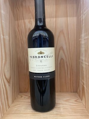 PEDRONCELLI MOTHER CLONE DRY CREEK VALLEY ZINFANDEL 2020 WINE ENTHUSIAST 90