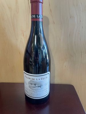 CLOS DE LA TECH PINOT NOIR SANTA CRUZ 2018 WINE ENTHUSIAST 94