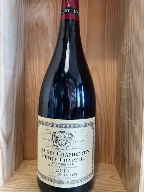 LOUIS JADOT GEVREY CHAMBERTIN 1ER CRU PETITE CHAPELLE 2015 1.5L