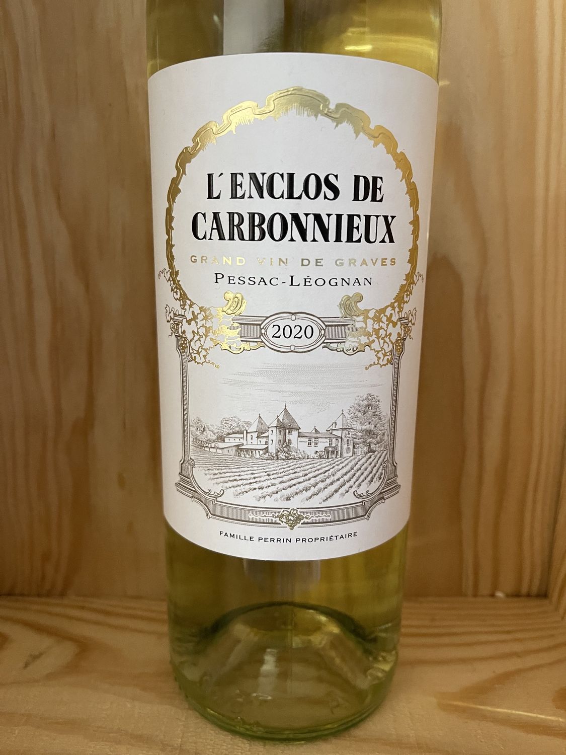 L&#39;ENCLOS DE CARBONNIEUX PESSAC-LEOGNAN BLANC 2020 - 750ML