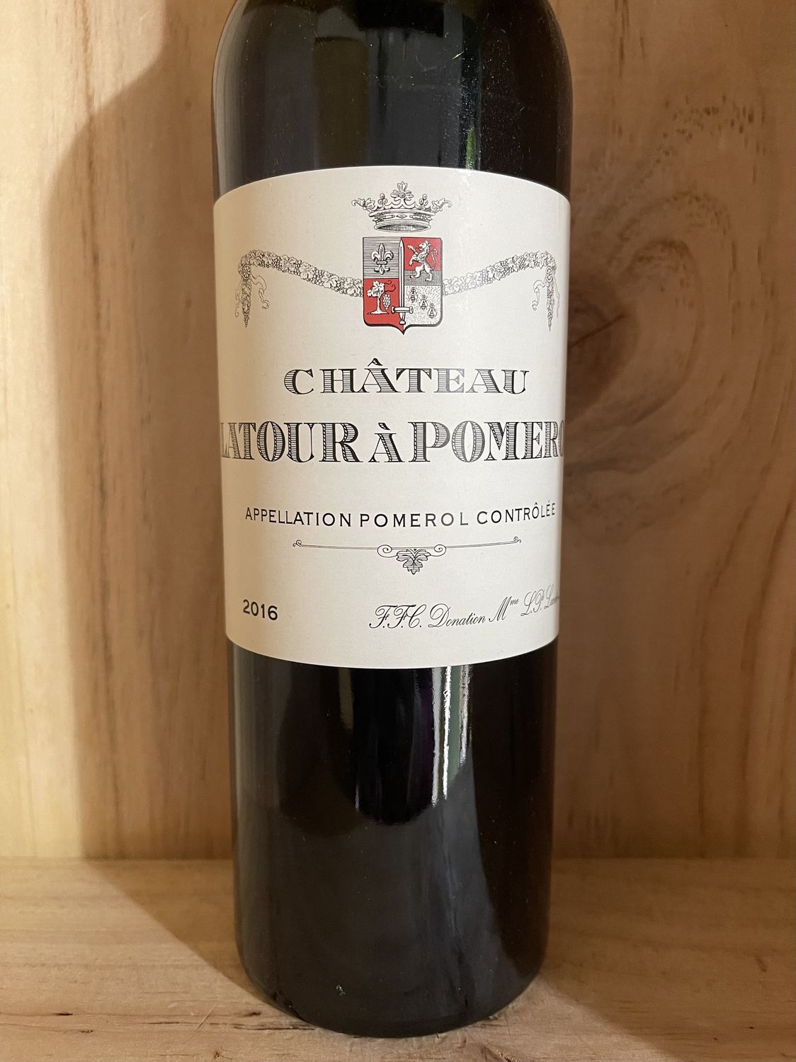 CHATEAU LATOUR POMEROL 2016 JAMES SUCKLING 96 - 750ML