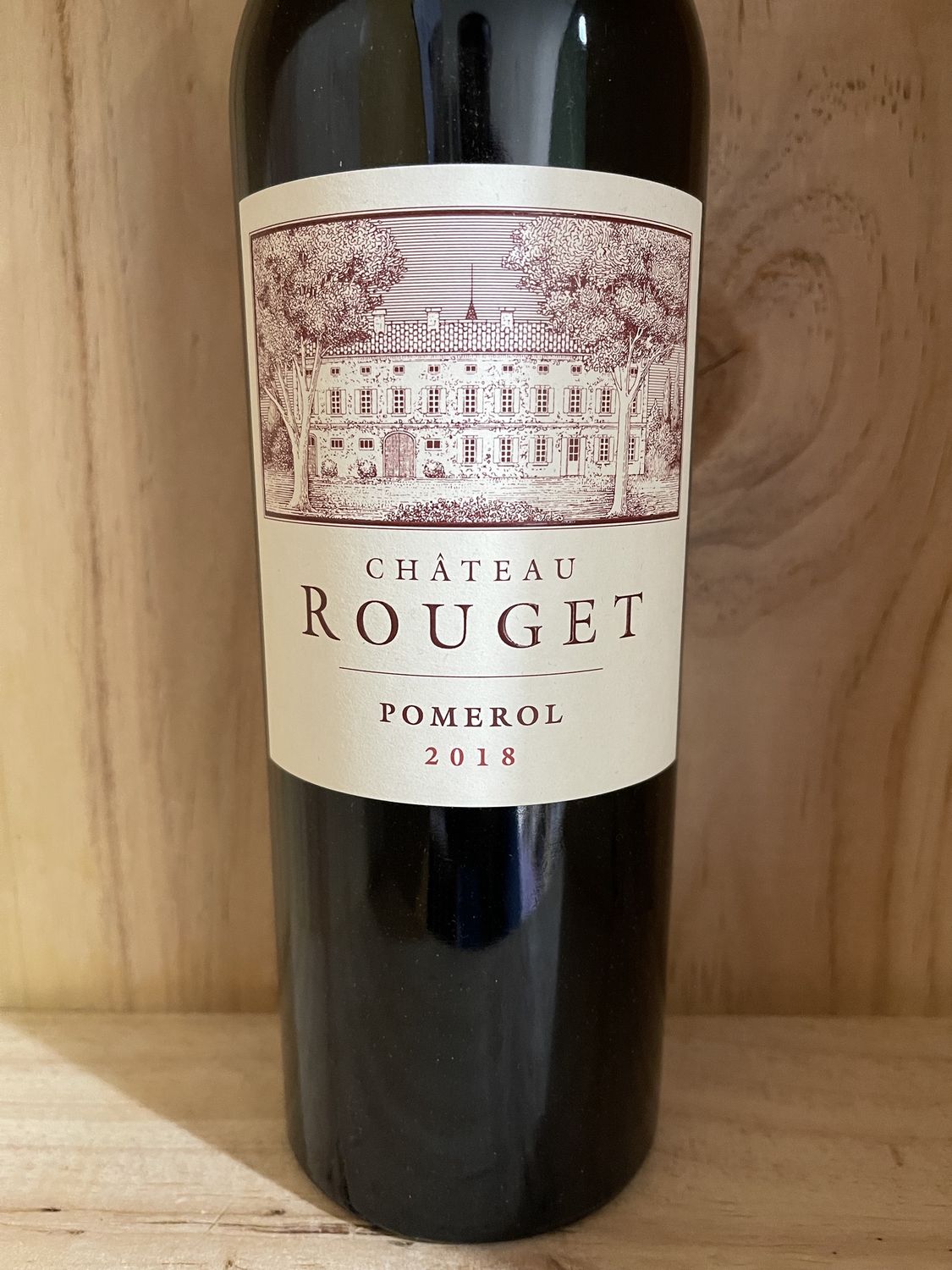 CHATEAU ROUGET POMEROL 2018 JAMES SUCKLING  97- 750ML
