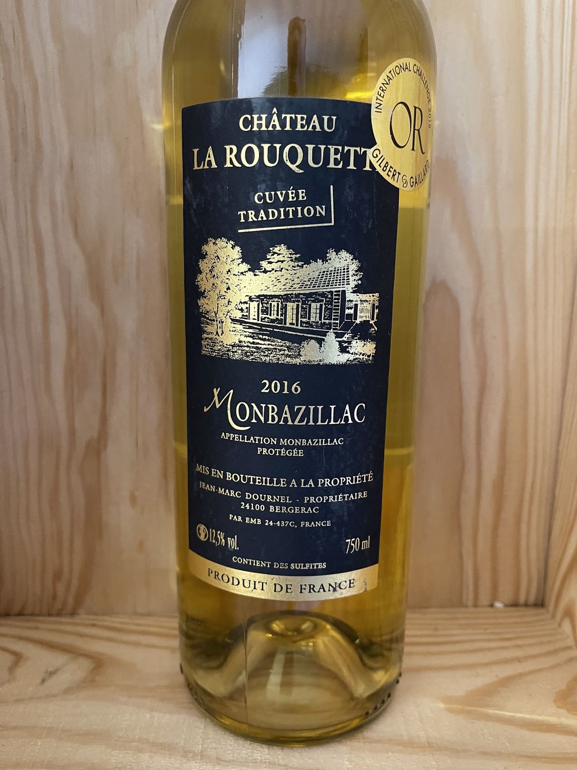 CHATEAU LA ROUQUETTE MONBAZILLAC 2016