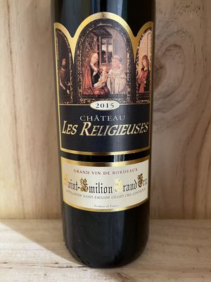 CHATEAU LES RELIGIEUSES ST. EMILION GRAND CRU 2015 - 750ML