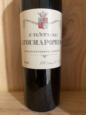 CHATEAU LATOUR POMEROL 2018 DECANTER 95- 750ML
