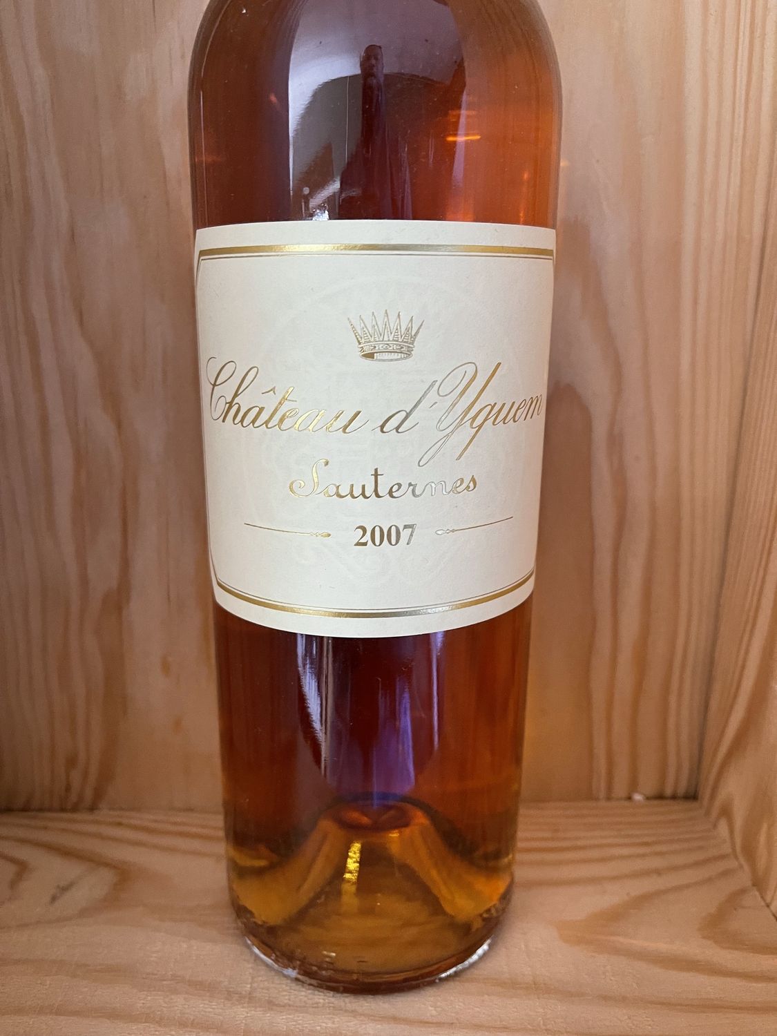 CHATEAU D&#39;YQUEM SAUTERNES 2007 WINE ADVOCATE  98 - 750ML