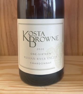 KOSTA BROWNE ONE SIXTEEN RUSSIAN RIVER CHARDONNAY 2020 94 JEB DUNNUCK