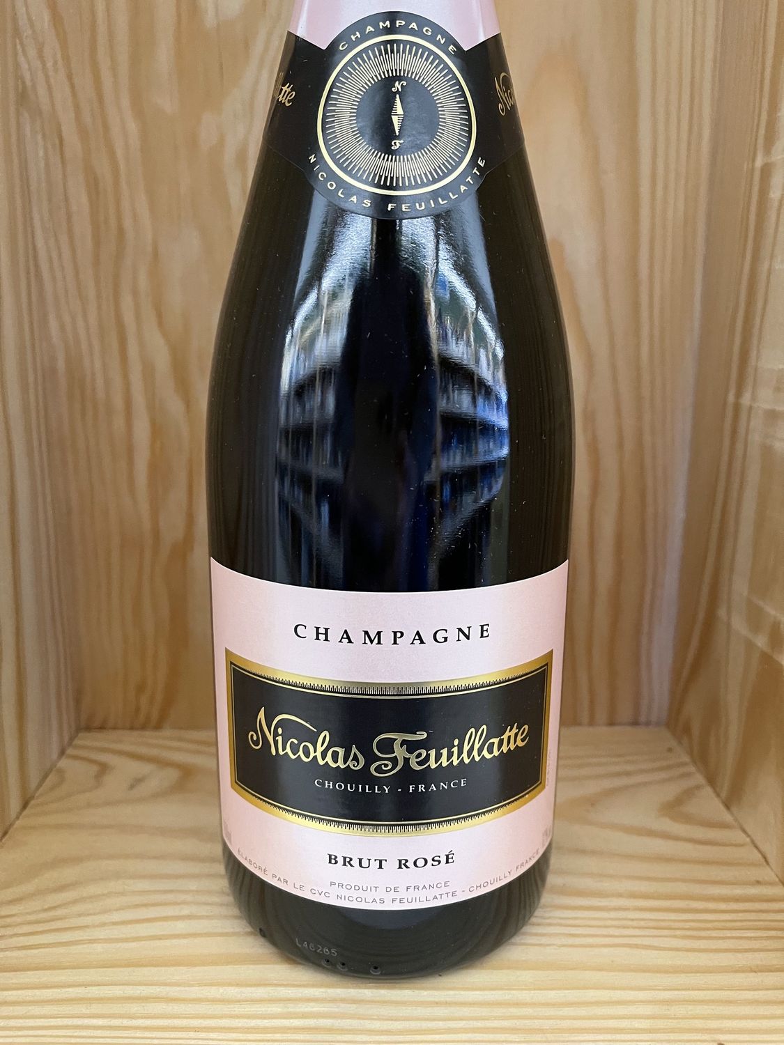 NICOLAS FEUILLATTE BRUT ROSE&#39; - 750ML
