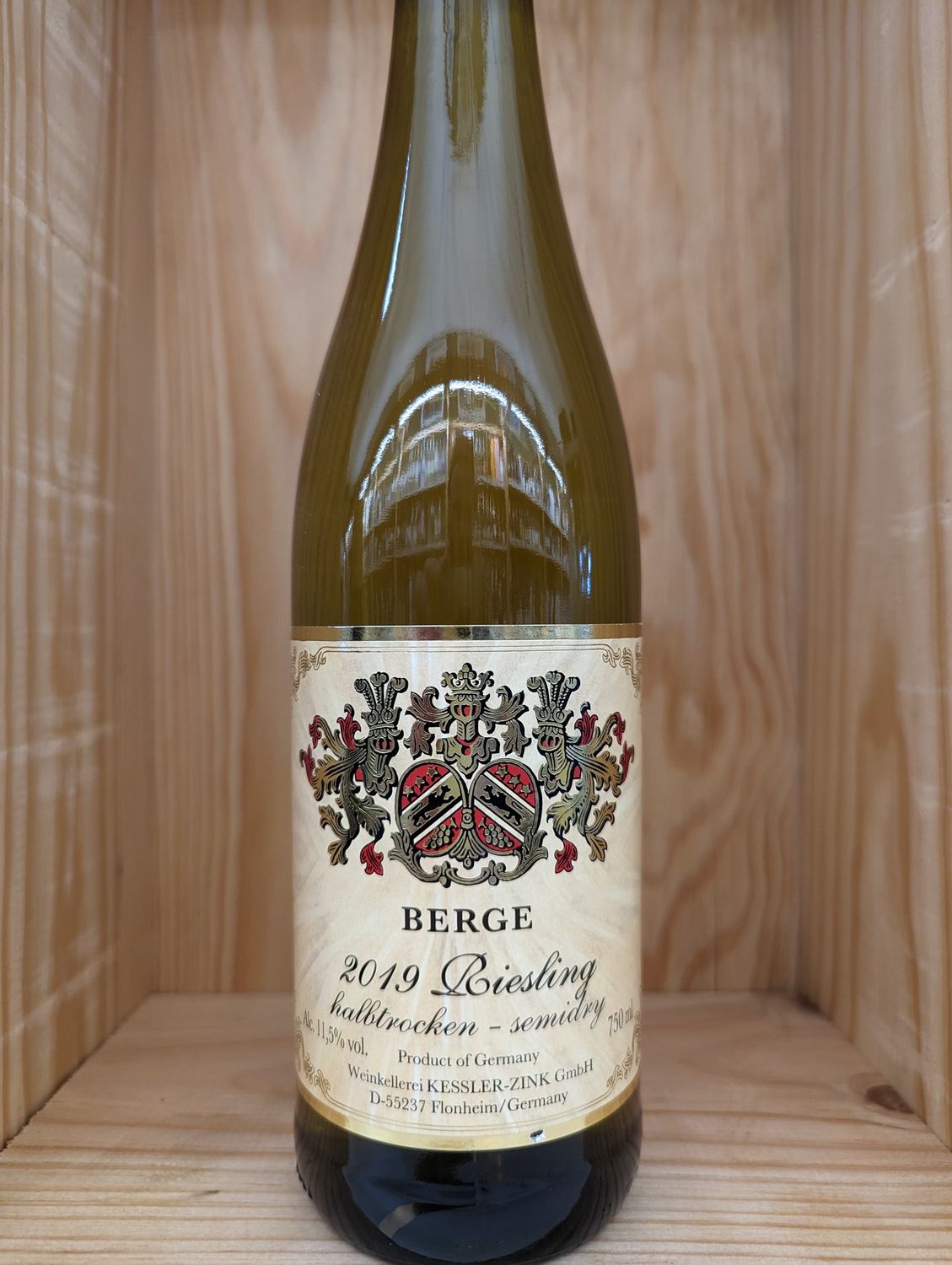 BERGE RIESLING HALBTROCKEN 2019