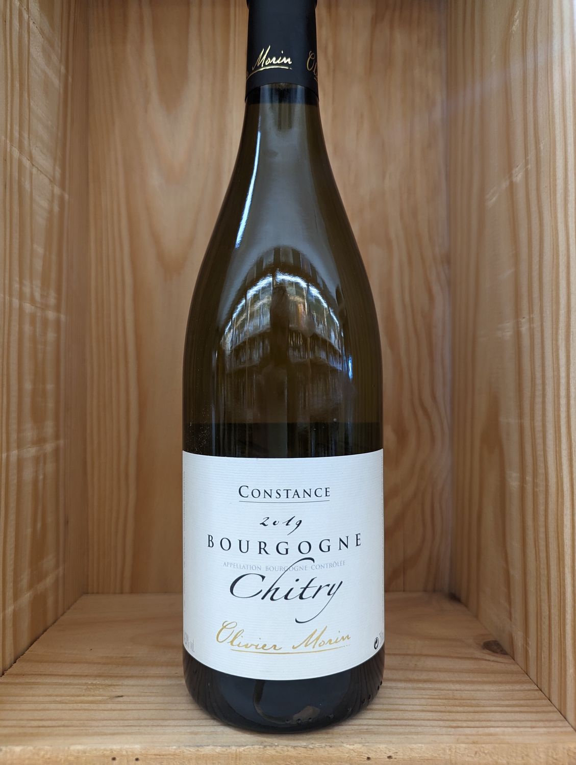 OLIVIER MORIN BOURGOGNE CHITRY CONSTANCE BLANC 2019
