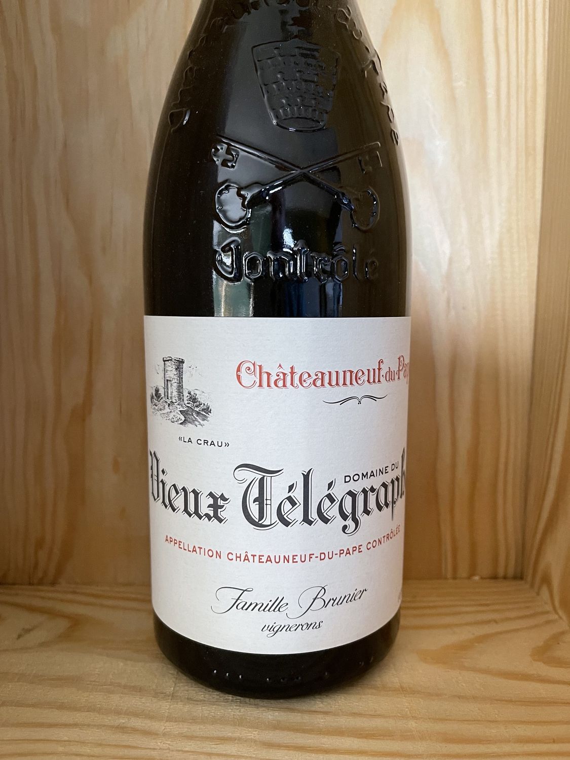 DOMAINE DE VIEUX TELEGRAPHE CHATEAUNEUF-DU-PAPE LA CRAU BLANC 2021 JAMES SUCKLING 95