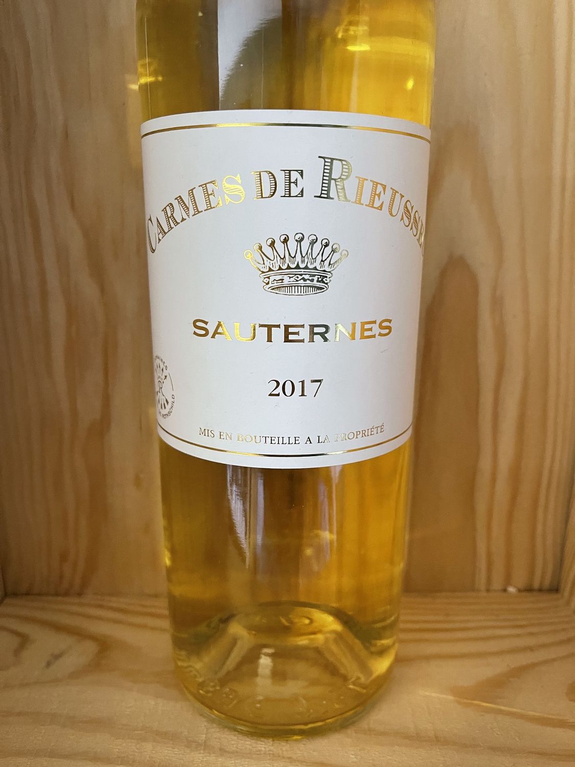 CARMES DE RIEUSSEC SAUTERNES 2017