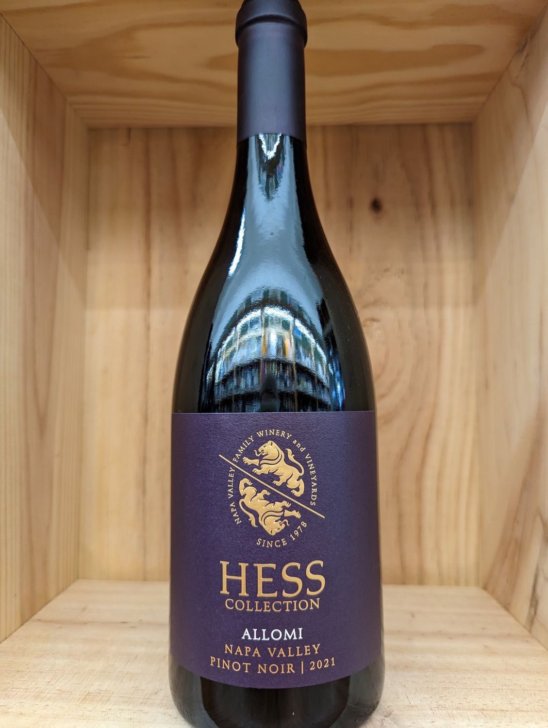 HESS ALLOMI NAPA VALLEY PINOT NOIR 2021 regularly $39.99