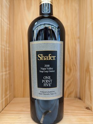 SHAFER ONE POINT FIVE NAPA VALLEY CABERNET SAUVIGNON 2018 WINE ENTHUSIAST 97