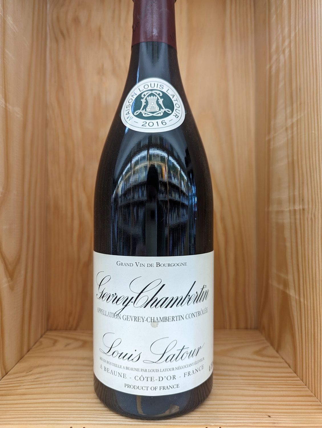 LOUIS LATOUR GEVREY-CHAMBERTIN ROUGE 2016 JAMES SUCKLING 91