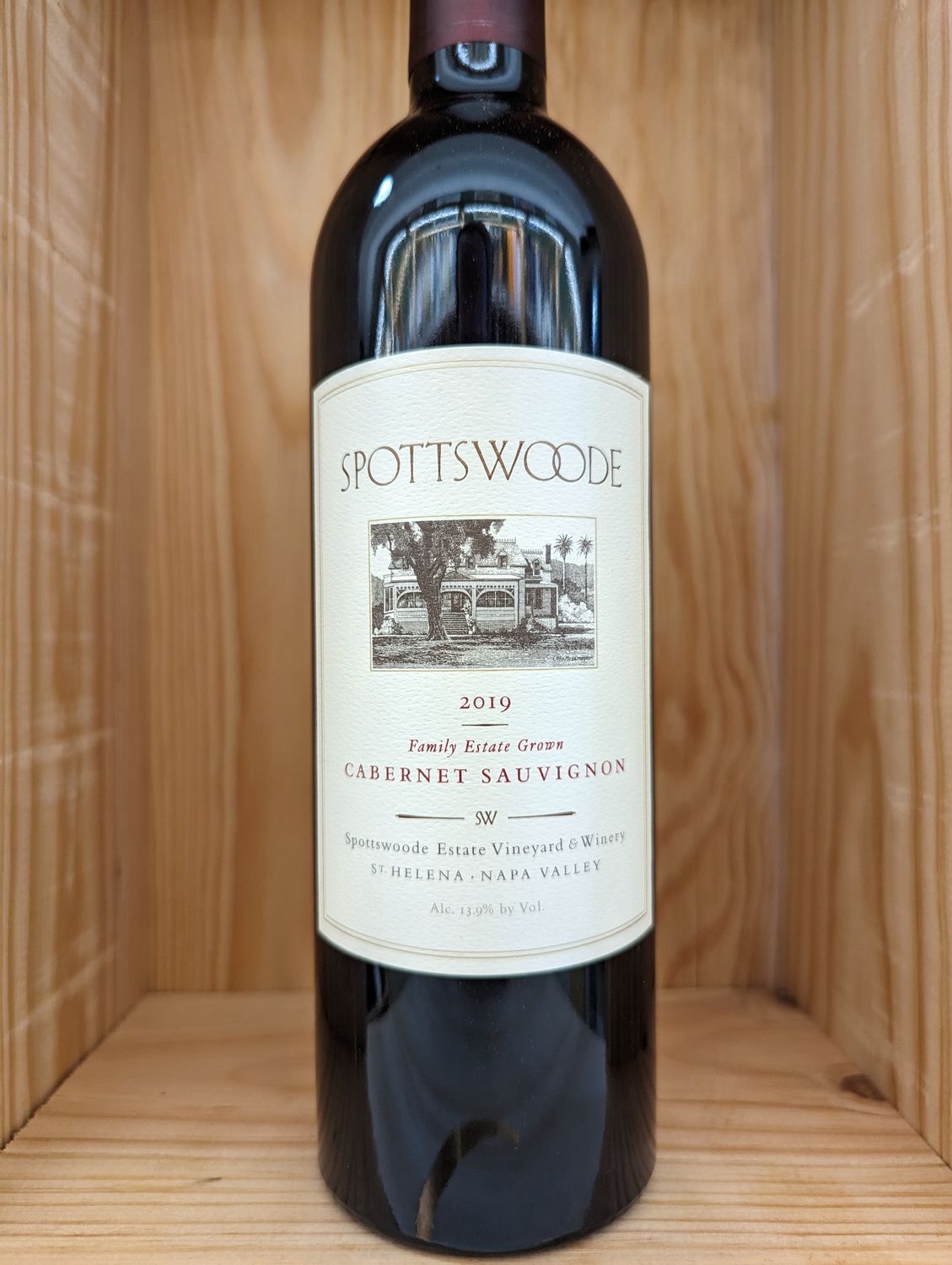 SPOTTSWOODE CABERNET SAUVIGNON 2019 WINE ADVOCATE 100