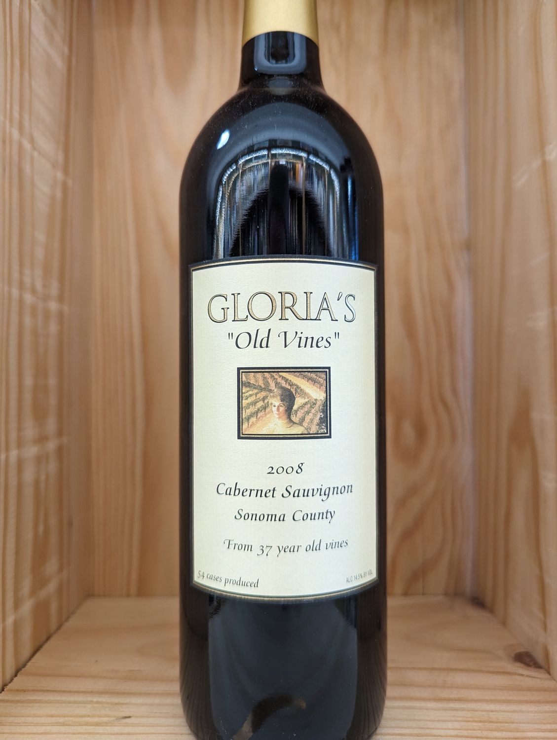 GLORIA&#39;S OLD VINES CABERNET SAUVIGNON 2008 - 750ML