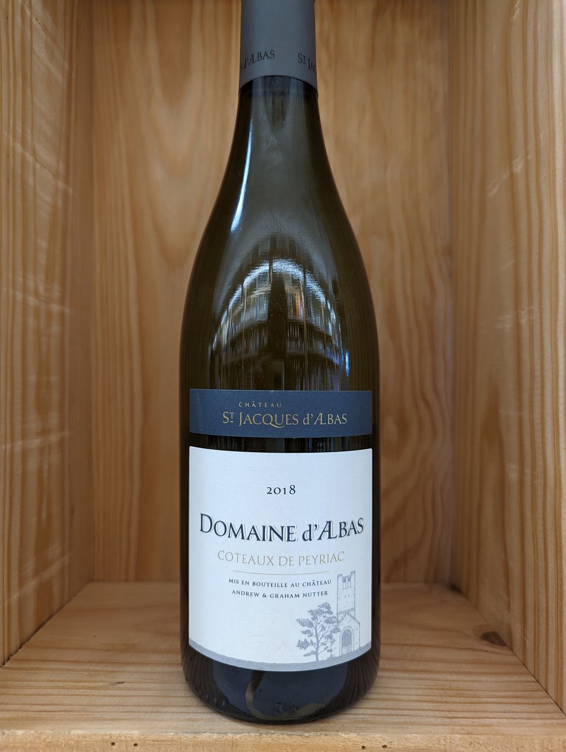 DOMAINE d&#39;ALBAS BLANC 2018 - 750ML