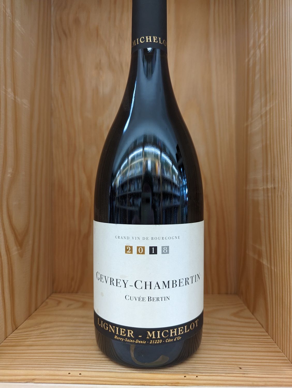 LIGNIER MICHELOT GEVREY CHAMBERTIN CUVEE BERTIN 2018
