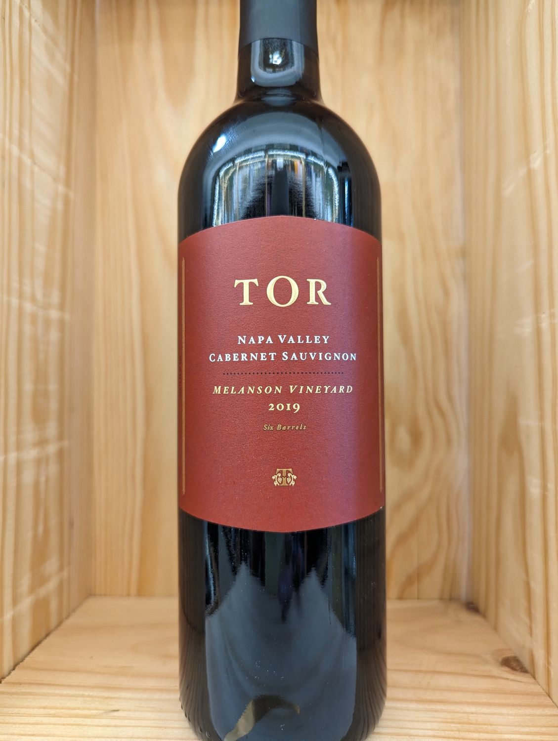 TOR CABERNET SAUVIGNON MELANSON VINEYARD 2019 JS 98