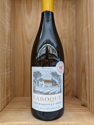 LAROQUE CHARDONNAY CITE DE CARCASSONNE 2019 W&amp;S 92 - 750ML