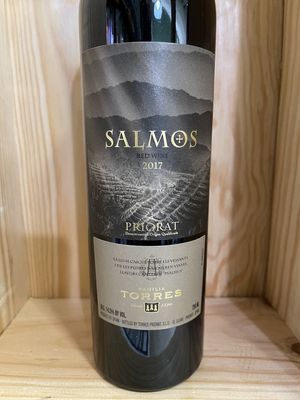 TORRES SALMOS PRIORAT VINO TINTO 2017 - 750ML