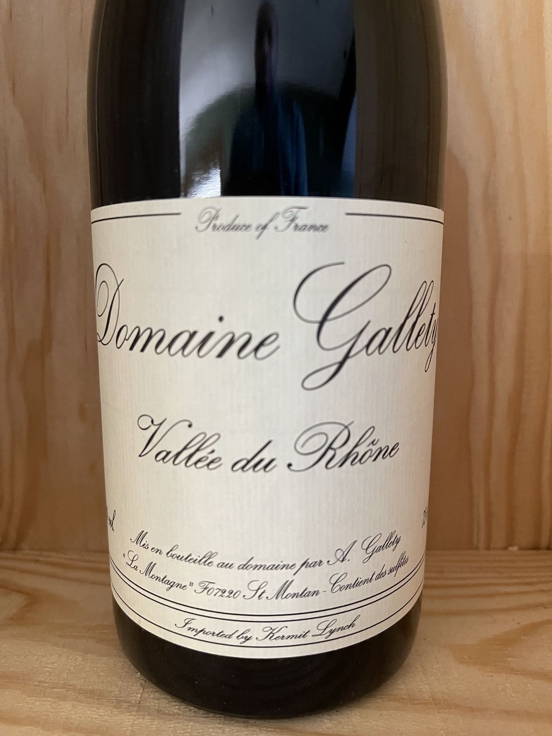 DOMAINE GALLETY VALLEE DU RHONE CUVEE SPECIALE 2017