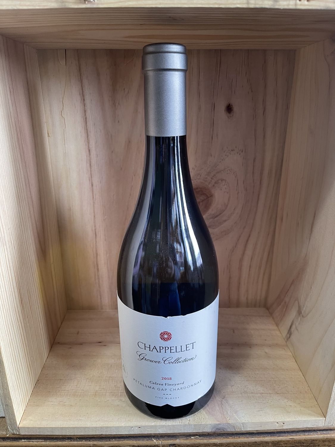 CHAPPELLET CALESA VINEYARD CHARDONNAY 2018 WINE ADVOCATE  93 - 750ML