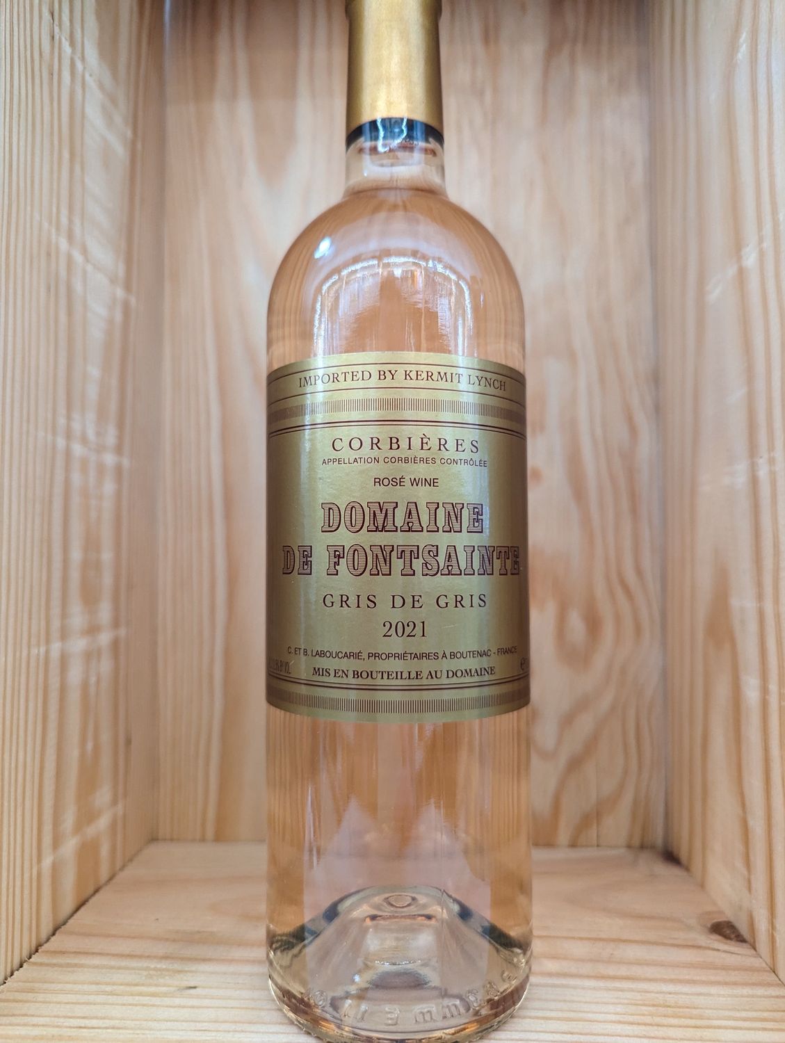 DOMAINE DE FONTSAINTE GRIS DE GRIS ROSE 2021