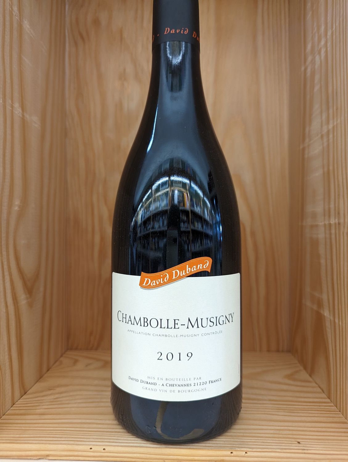 DAVID DUBAND CHAMBOLLE-MUSIGNY ROUGE 2019