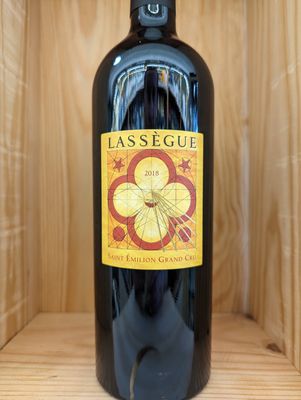 CHATEAU LASSEGUE SAINT EMILION GRAND CRU 2018 DECANTER 95 REGULARLY $59.99