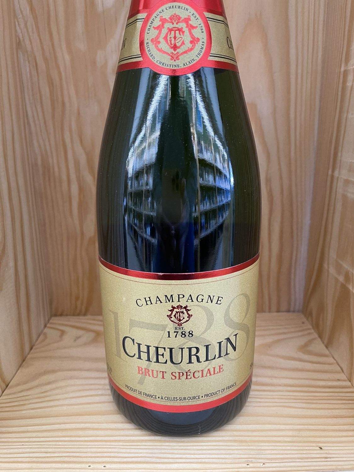 CHEURLIN BRUT SPECIALE CHAMPAGNE - 750ML