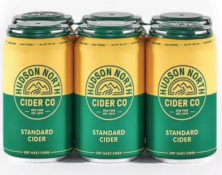 HUDSON NORTH STANDARD CIDER 6PK CANS - 4 PK
