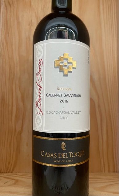 CASA DEL TOQUI&#39; CABERNET SAUVIGNON RESERVA 2016 JAMES SUCKLING 92