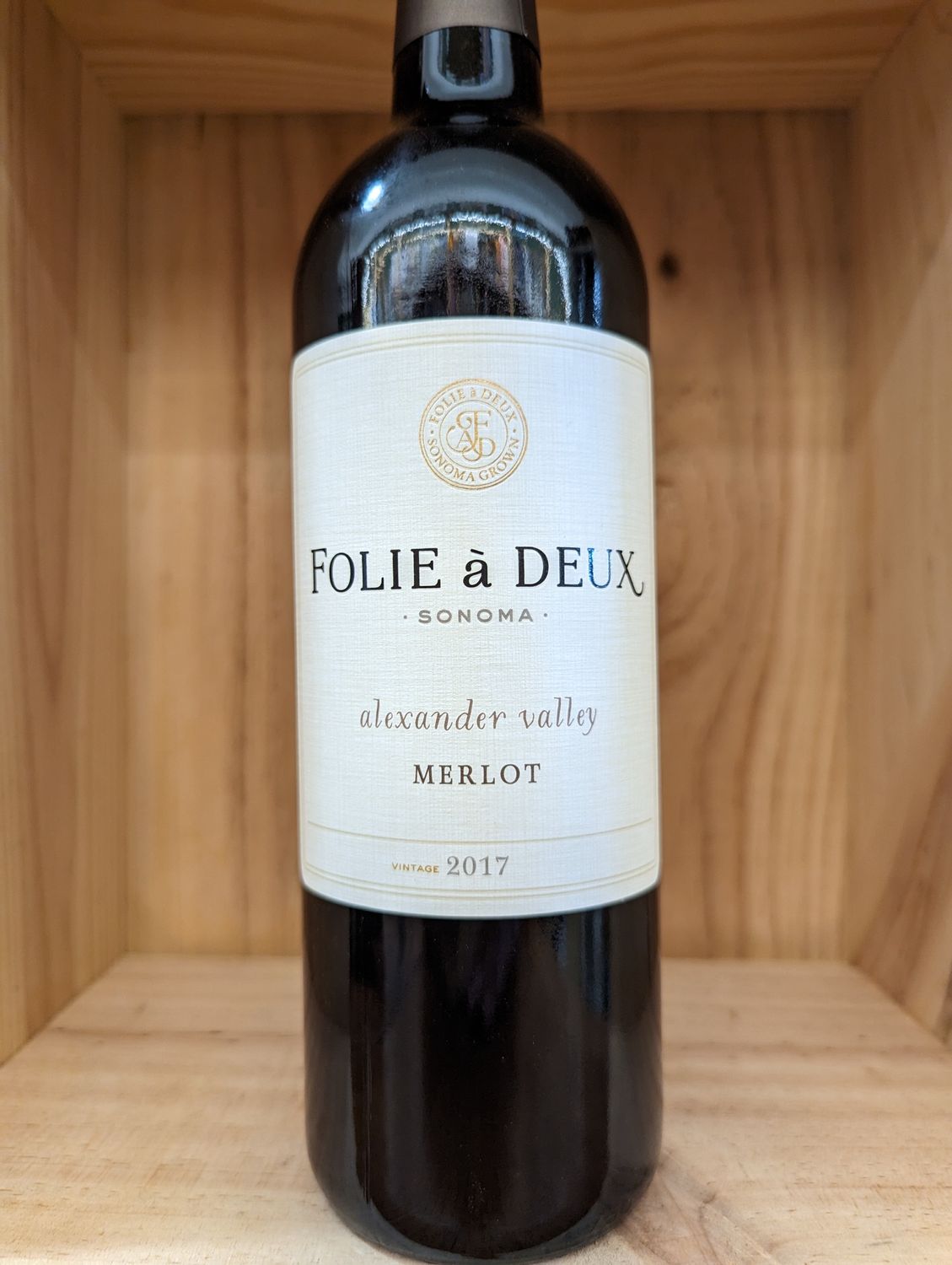 FOLIE A DEUX ALEXANDER VALLEY MERLOT 2017 JAMES SUCKLING 92