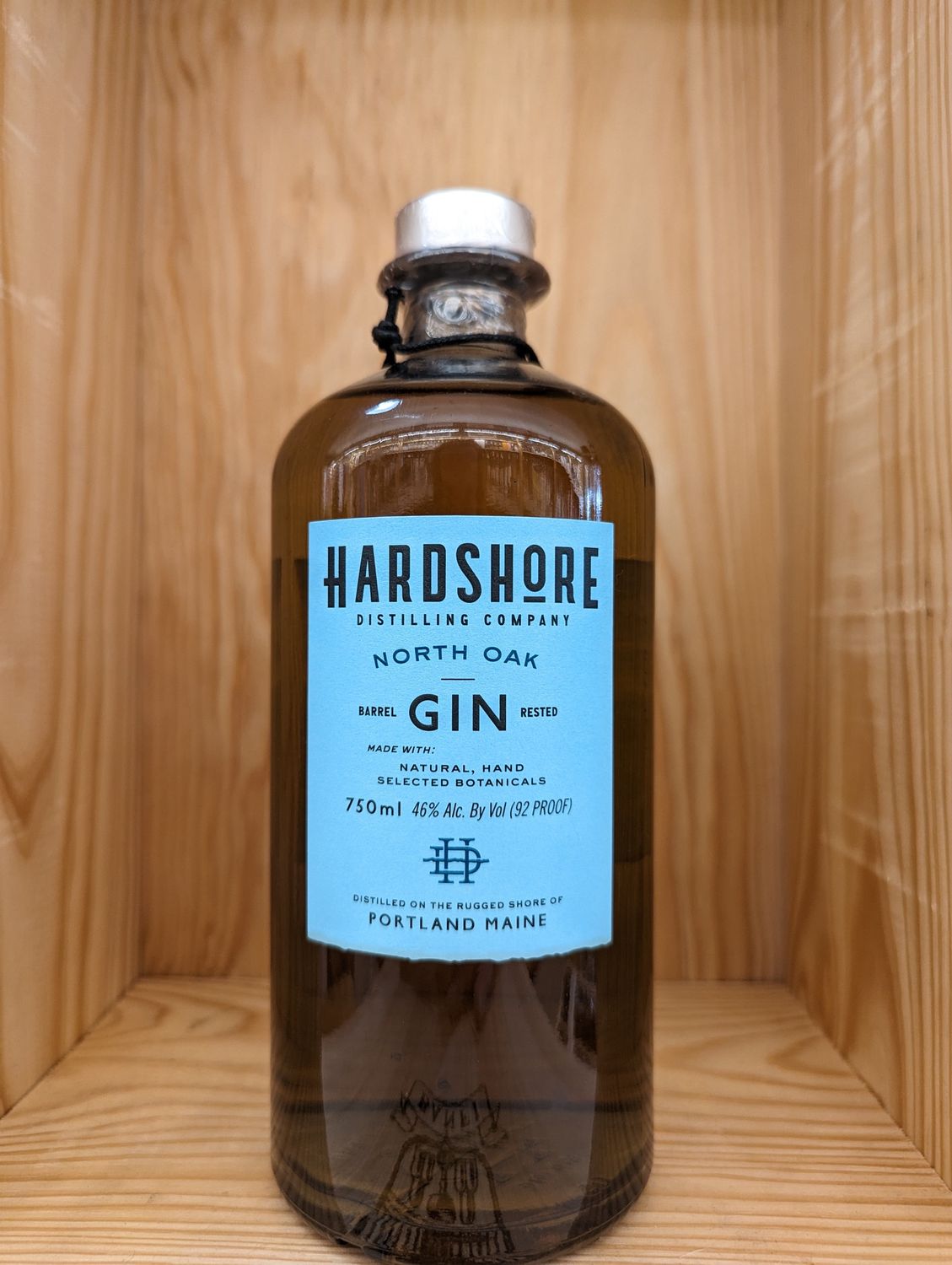 HARDSHORE NORTH OAK BARREL RESTED GIN 750ML