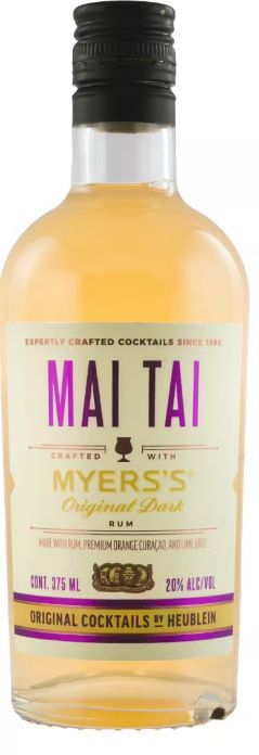 HEUBLEIN MYER&#39;S PREMADE MAI TAI 375ML