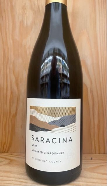 SARACINA UNOAKED CHARDONNAY MENDOCINO 2020 WE 91 REGULARLY $19.99