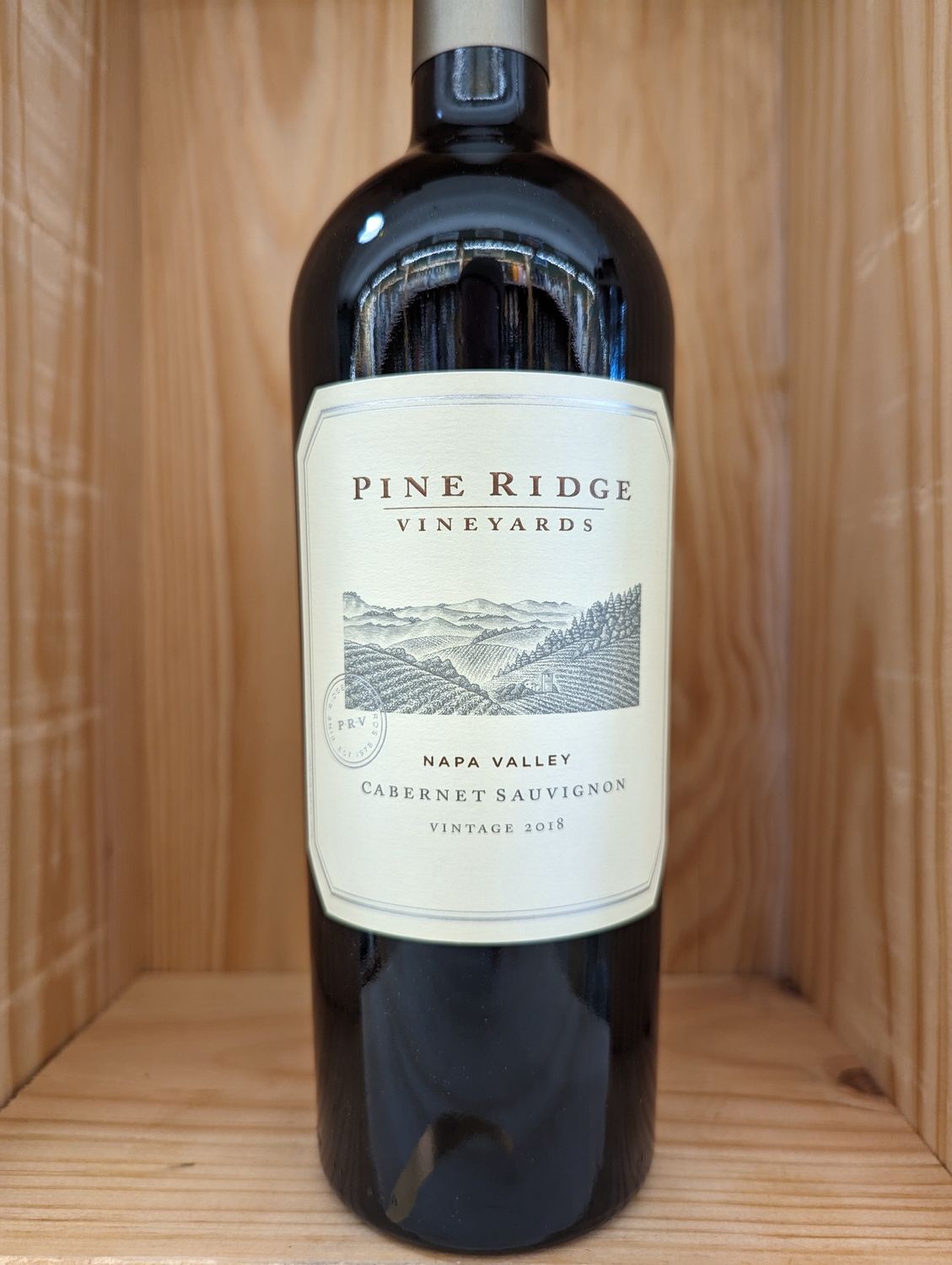 PINE RIDGE CABERNET NAPA CABERNET 2018 WINE ADVOCATE 93 REGULARLY $59.99 - 750ML