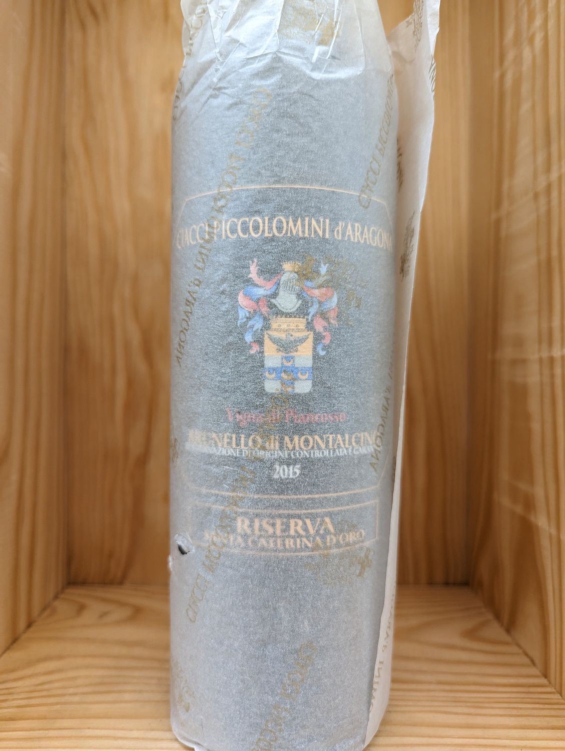 CIACCI PICCOLOMINI PIANROSSO BRUNELLO DI MONTALCINO SANTA CATERINA 2015 JS 100