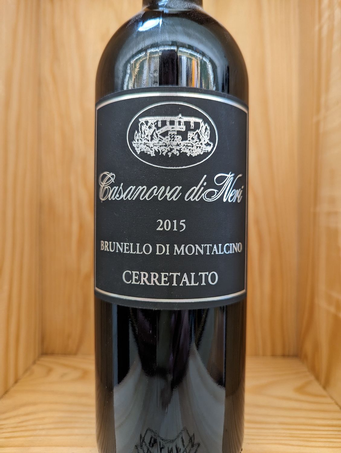 CASANOVA DI NERI CERRETALTO BRUNELLO DI MONTALCINO 2015 JS 100