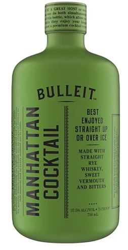 BULLEIT MANHATTAN PREMADE COCKTAIL 750ML - 750ML