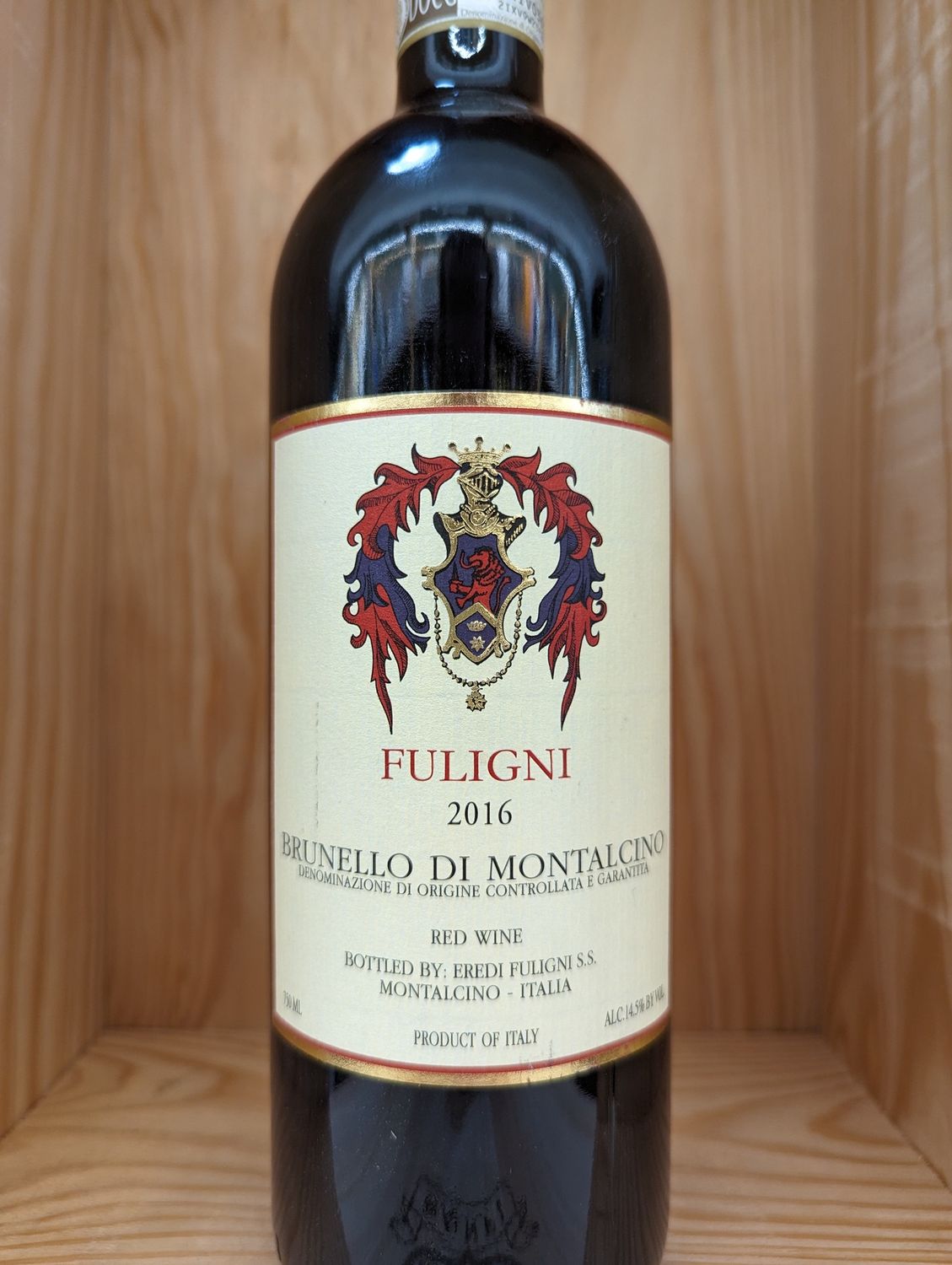 FULIGNI BRUNELLO DI MONTALCINO 2016 WINE ENTHUSIAST 99 - 750ML