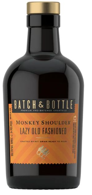 BATCH &amp; BOTTLE MONKEY SHOULDER LAZY OLD FASHIONED 375ML