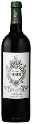 CHATEAU FERRIERE MARGAUX 2020 VINOUS 96