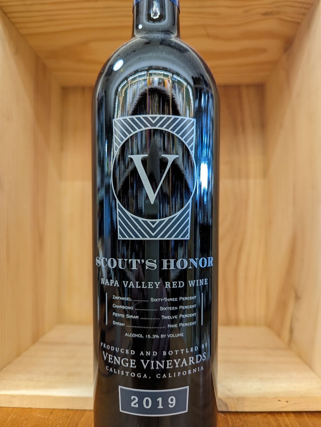 VENGE SCOUT&#39;S HONOR RED BLEND 2019 WINE ENTHUSIAST 93