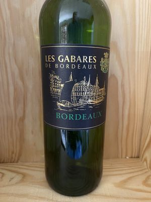 CHATEAU LES GABARES DE BORDEAUX BLANC - 750ML